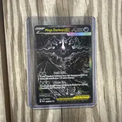 Mega Darkrai EX SIR 116/084 Pitch Black Pokemon TCG PACK FRESH IN HAND - Image 1