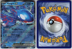 Kyogre ex 178 Promo Scarlet & Violet Promo Pokemon Near Mint Holo - Image 3