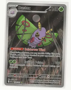 Dustox 220/217 Illustration Rare Ascended Heroes Pokemon Holo Near Mint - Image 1