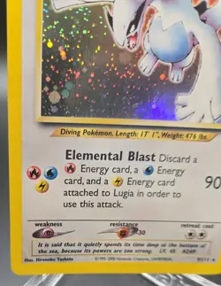 Lugia - 9/111 - Pokemon Neo Genesis Unlimited Holo Rare Card WOTC NM - Image 5
