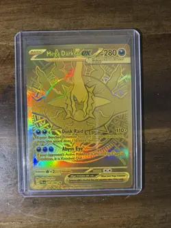 Mega Darkrai EX 120/084 Hyper Rare Gold Full Art Pokemon TCG - Image 4