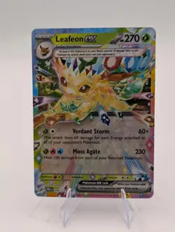 Leafeon ex 006/131 Holo Double Rare Prismatic Evolutions Pokemon Near Mint - Image 1