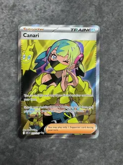 Canari Trainer Full Art 257/217 Pokemon Ascended Heroes TCG ALT ART MINT - Image 1
