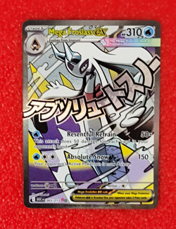 Pokemon TCG Mega Froslass EX 265/217 Avenged Heroes Full Art Holo Rare English - Image 1