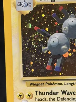 Pokemon TCG Magneton Base Set 2 Holo Unlimited Rare LP (Swirl💫) - Image 3