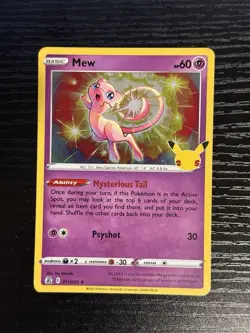 Mew 011/025 Holo - Pokemon Celebrations 25th Anniversary English - Image 1