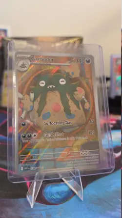 Pokemon Garbodor 141/86 White Flare Illustration Rare NM Near Mint TCG - Image 1