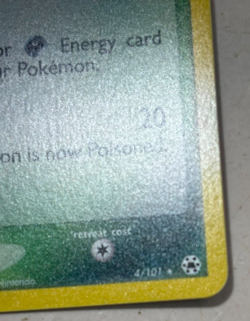 Dark Celebi 4/101 Hidden Legends Holo Pokemon TCG - Image 5