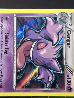 Gengar 60/162 Holo Rare BREAKthrough Pokemon Lightly Played - Image 3
