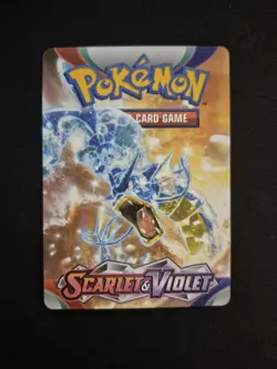 Pokemon TCG Scarlet & Violet Base Set Game Tip Pre Release Kit Card Gyarados - Image 1