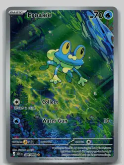 Pokemon TCG Froakie ME04: Chaos Rising 088/086 Holo NM - Image 1