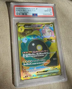 2025 POKEMON JAPANESE BATTLE PARTNERS IONO'S BELLIBOLT EX 130/100 PSA 10 - Image 1
