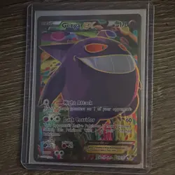 Pokemon TCG Gengar EX 114/119 XY Phantom Forces Full Art Holo Ultra Rare ENG - Image 1