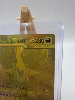 Pokemon TCG Pitch Black Mega Darkrai EX 120/084 Gold NM Pack Fresh! - Image 3