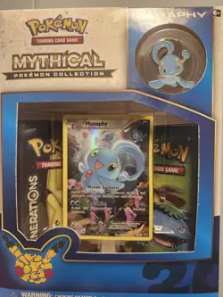 Pokemon MYTHICAL MANAPHY Generations Collection Box🔥 GREAT DEAL - Image 1