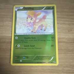 Deerling 13/114 Common Black & White Pokemon Reverse Holo Lightly Played - Image 1