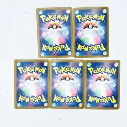 Auth Polemon Card 5-Bundle Excellent Condition from Japan w/ Free Shipping 6 - Image 2