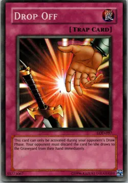 Yugioh Drop Off LOD-097 Super Rare NM - Image 1