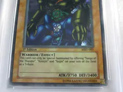 PSA 8 Gate Guardian MRD-000 1st Edition Secret Rare YuGiOh NA English 2002 - Image 4
