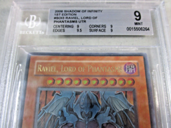 BGS 9 Raviel Lord of Phantasms SOI-EN003 1st Ed Ultimate Rare YuGiOh English - Image 2