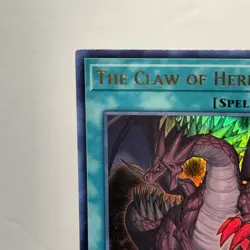The Claw of Hermos DLCS-EN064 Ultra Rare 1st Edition LP Yugioh TCG - Image 2