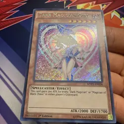 Yugioh Yu-Gi-Oh Dark Magician Girl MVP1-ENS56 1st Edition secret rare - Image 3