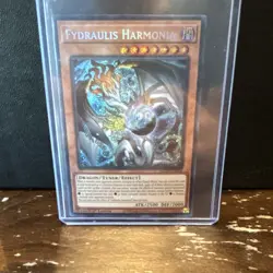 Konami Yu-Gi-Oh! TCG Fydraulis Harmonia 1st Ed Secret Rare Holo Tuner BLZD-EN024 - Image 1