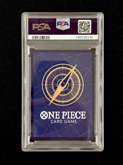 ONE PIECE OP13-CARRYING ON HIS WILL ALTERNATE ART #028 SHANKS PSA 10 - Image 2