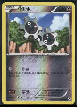 Klink Reverse Holo Common Black and White 74/114 LP - Image 1