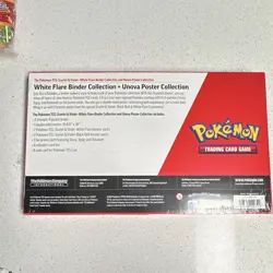 Pokemon TCG SV Black & White White Flare Binder+Poster 2-Pack Booster/Promo EN - Image 2