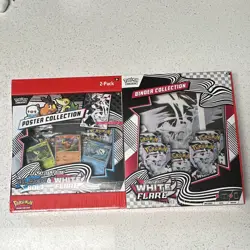 Pokemon TCG SV Black & White White Flare Binder+Poster 2-Pack Booster/Promo EN - Image 3