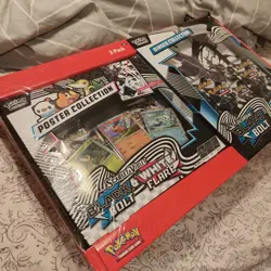 Pokemon Black Bolt and White Flare Binder + Poster Collection Sam's Club Bundles - Image 2