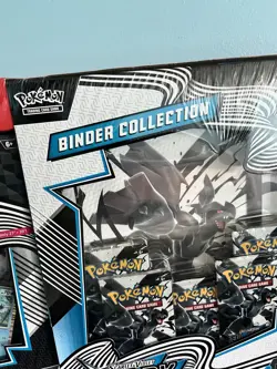 Pokemon Black Bolt White Flare Binder Poster Collection Sam's Club Bundles Rip - Image 2