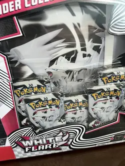 Pokemon Black Bolt White Flare Binder Poster Collection Sam's Club Bundles Rip - Image 3