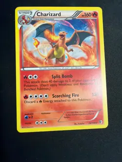 Charizard 20/149 Boundaries Crossed Holo black and white cosmos holo Charizard - Image 1