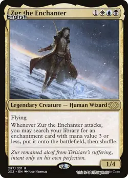 Zur the Enchanter EN [2X2 - 297] - NM TCG MTG - Image 1
