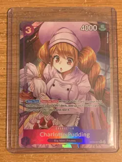Charlotte Pudding OP08-067 Alt Art Two Legends One Piece Card Game - Image 3