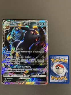 Pokemon TCG Umbreon GX SM36 JUMBO Sun & Moon Promo Holo Card NM/M UK - Image 1