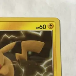 Pokemon Pikachu SM227 SM Promo Holo Basic Card 60 HP Thunderbolt Quick Attack - Image 3