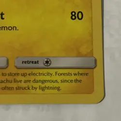 Pokemon Pikachu SM227 SM Promo Holo Basic Card 60 HP Thunderbolt Quick Attack - Image 4