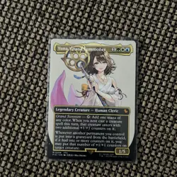 Yuna, Grand Summoner - 0208 - Borderless Final Fantasy FF MTG Magic Card NM - Image 1