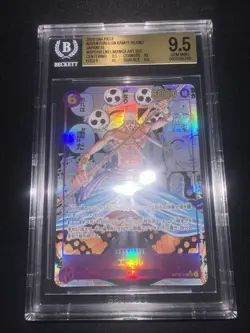 Enel Manga Art SEC OP15-118 BGS 9.5 Gem Mint Japanese One Piece Card - Image 1