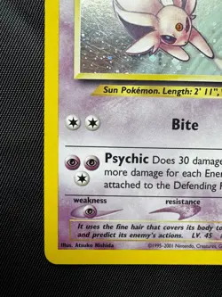 Espeon 1/75 Neo Discovery Set (2001) Holo Rare Vintage Pokemon Card MP - Image 4