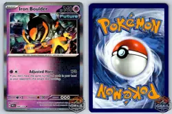 Iron Boulder 046/131 Prismatic Evolutions Near Mint Holo Pokemon Card - Image 3