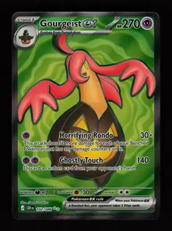 Gourgeist ex 102/086 Holo Ultra Rare Chaos Rising Pokemon Cards - Image 1