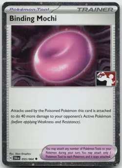 Binding Mochi (Cosmos Holo) 055/064 Prize Pack Series Cards Pokemon NM/M Pokemon - Image 1