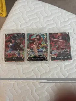 One Piece Card Game 3 Brothers Set Luffy Sabo Ace 7-11 Promo Sealed Japan - Image 1