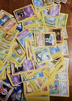 350+ Vintage WOTC Pokemon Cards Lot 1999 Base Set, Jungle, Base Set 2 Gen 1 - Image 3