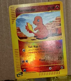 Pokemon Card Charmader 97/165 Reverse Holo HP - Image 3
