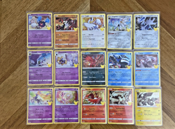 Pokemon TCG - Celebrations 25th Anniversary Stamp - (15) Card Lot Rare Holo - Image 1